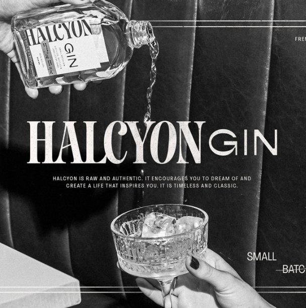 Halcyon Script specimen