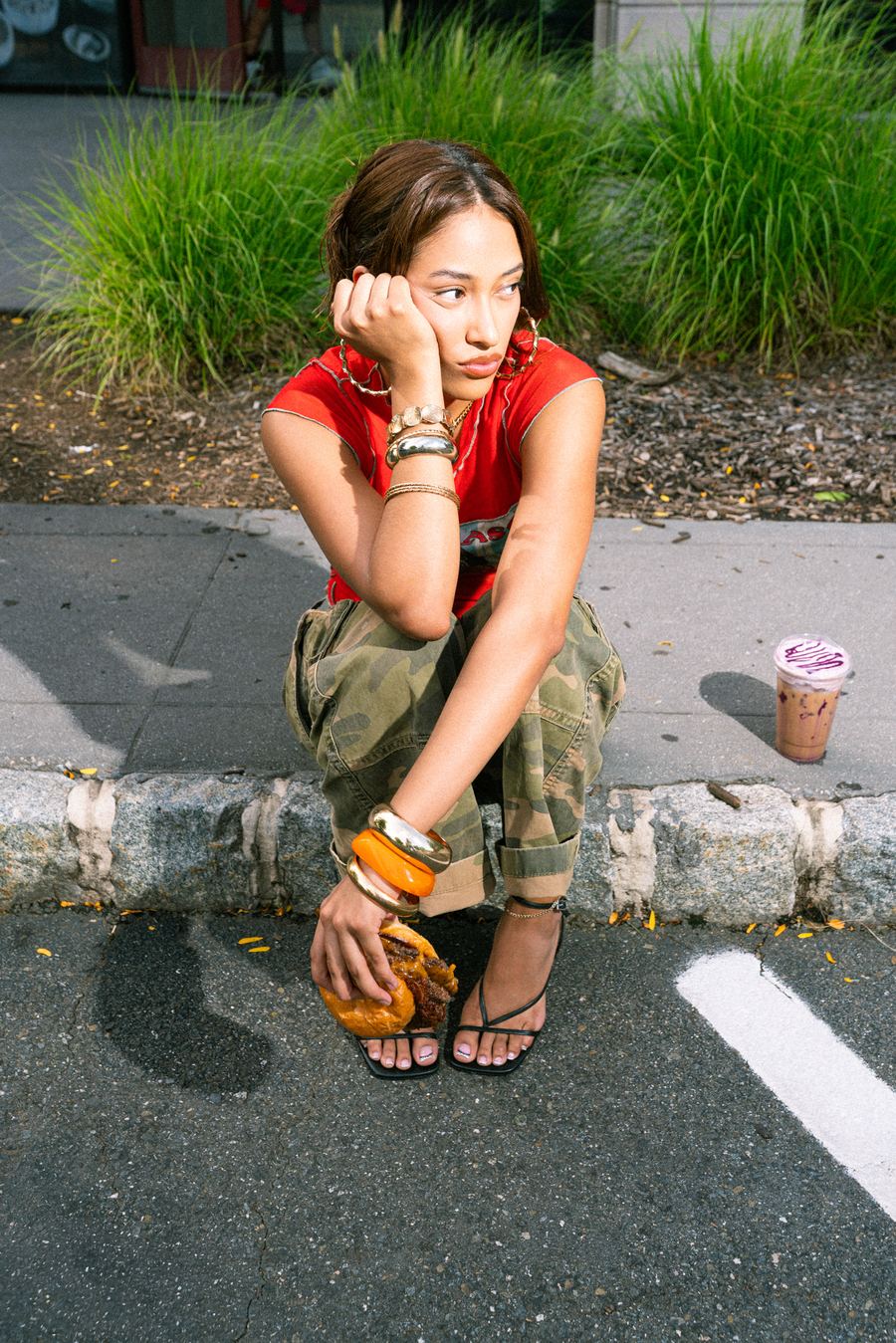 BITE — curbside with a burger