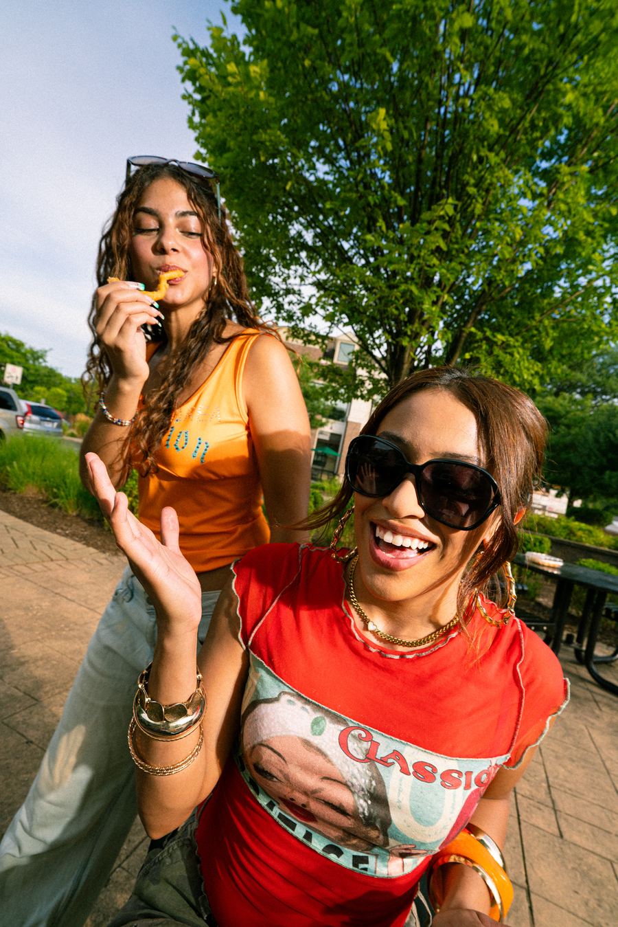 BITE — fries and laughs on the patio