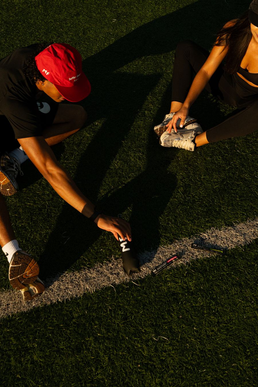 Modern Fuel — stretching on the turf