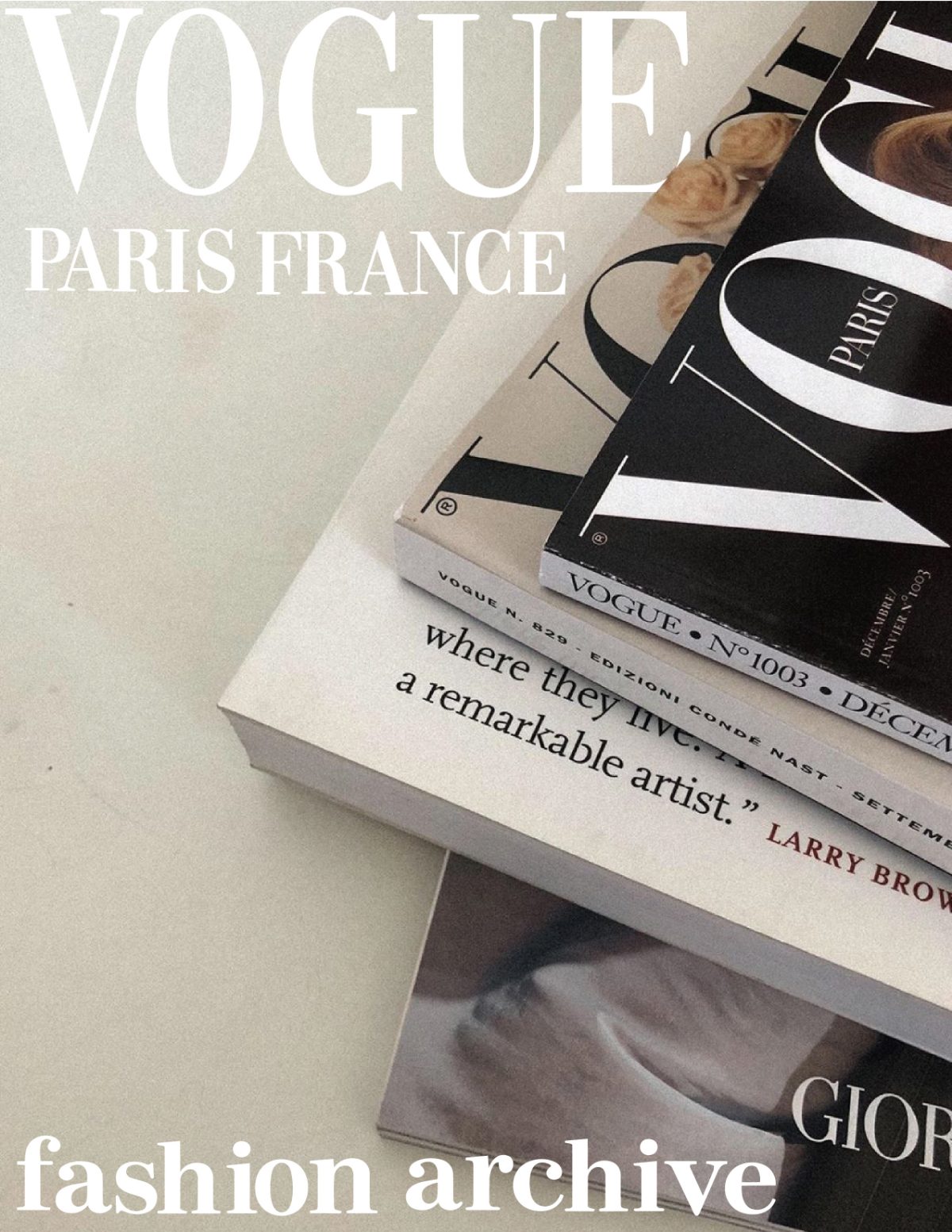 Vogue Serif specimen