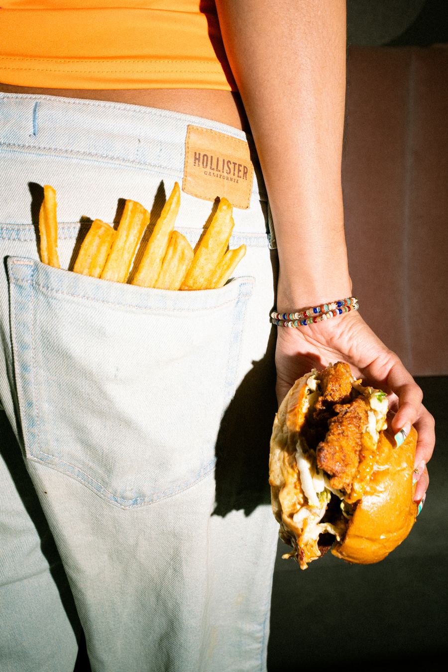 BITE — fries in the back pocket